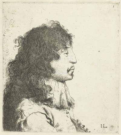 Byste av en ung mann Diverse tronikens geets av J. L. (serietittel) av Jan Lievens