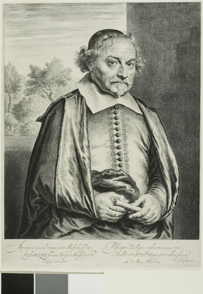Joost van den Vondel av Jan Lievens
