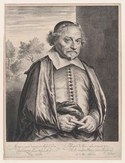 Joost van den Vondel, 1600-tallet. av Jan Lievens