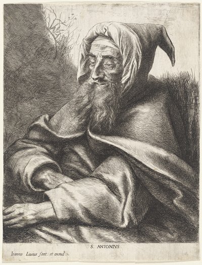 Sankt Antonius av Jan Lievens