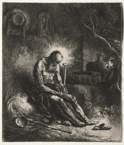 St. Jerome. av Jan Lievens