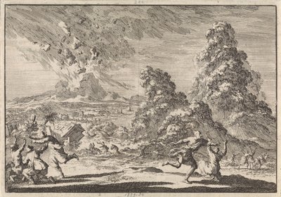 Jordskjelv på Ambon, 1674 av Jan Luyken