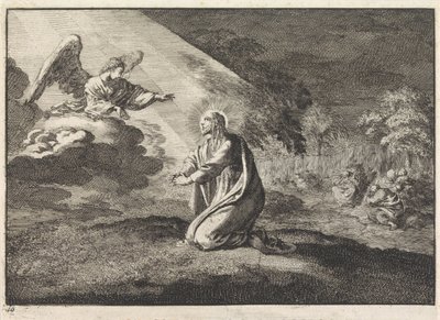 Kristus i Getsemane hage av Jan Luyken