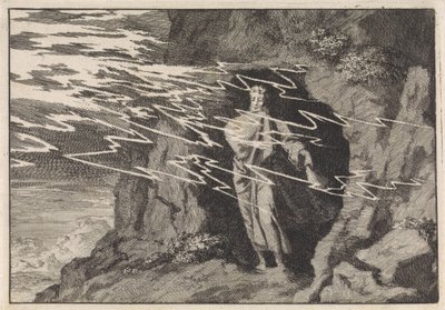Elia i hulen av Jan Luyken