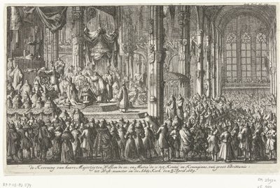 Kroningen av Vilhelm III, 1689 av Jan Luyken