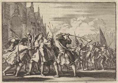 Mordet på De Witt-brødrene, 1672 av Jan Luyken