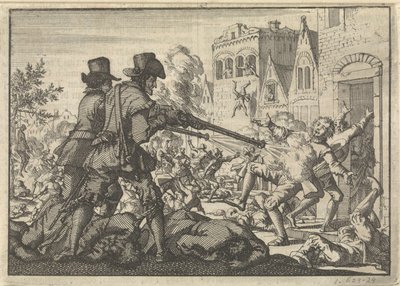 Mordet på de reformerte i Tirano, 1620 av Jan Luyken