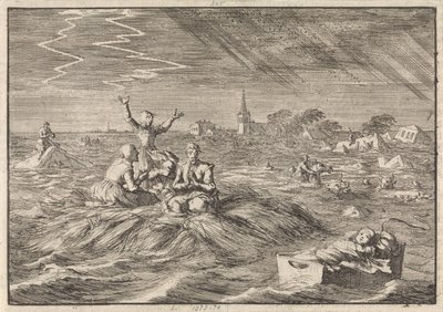 Flom i Groningen, 1686 av Jan Luyken