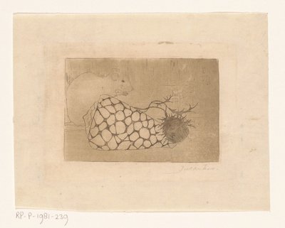 Mus, skall og tistel av Jan Mankes (signed by artist)