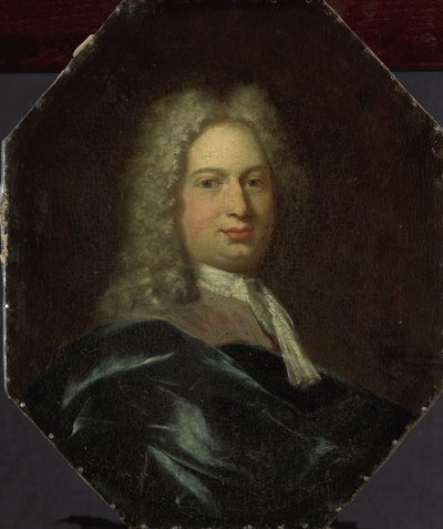Portrett av Isaac Verburg, rektor ved Latinskolen i Amsterdam av Jan Maurits Quinkhard
