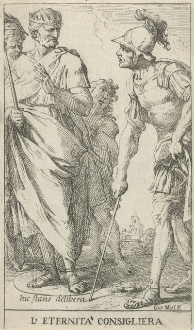 Popilius Laenas tegnet en sirkel L