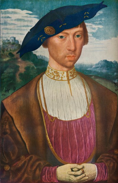Portrett av Joost van Bronckhorst, c1520 av Jan Mostaert