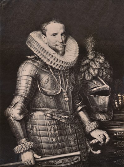 Ambrogio Spinola , genovesisk soldat i tjeneste for Spania, midten til slutten av 1600-tallet 1894 av Jan Muller