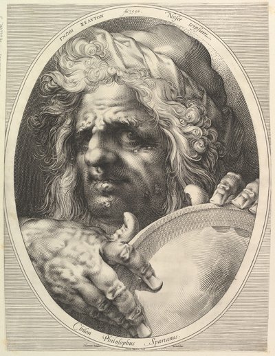 Chilon, lovgiver og filosof fra Sparta, ca. 1615. av Jan Muller