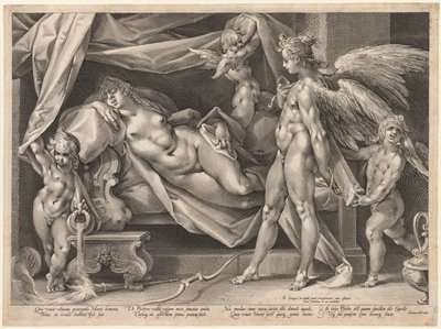 Amor og Psyche av Jan Muller