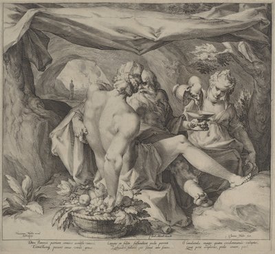 Lot og hans døtre av Jan Muller