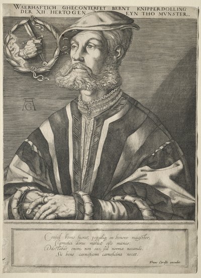 Portrett av Bernard Knipperdolling. av Jan Muller
