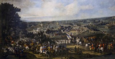 Slaget ved Guastalla av Jan Peeter Verdussen