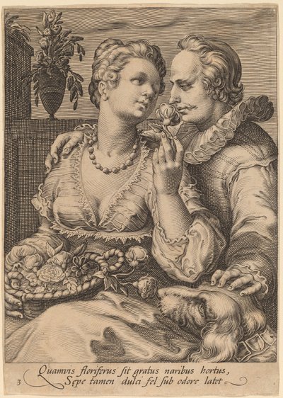 Lukt av Jan Pietersz Saenredam after Hendrik Goltzius