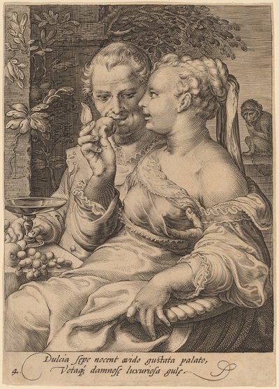 Smak av Jan Pietersz Saenredam after Hendrik Goltzius