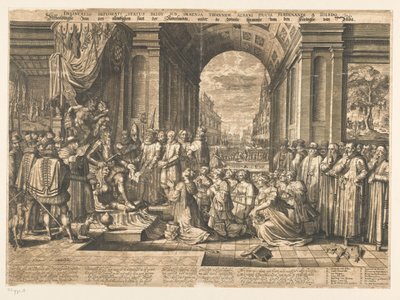 Skildring av den elendige staten Nederland, under det grusomme tyranniet til hertugen av Alba av Jan Pietersz. van de Venne