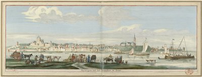 Utsikt over Nijmegen fra nord Nymegen fra nord utstilt (tittel på objekt) av Jan Ruyter