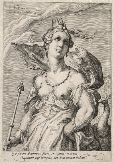 Juno, c. 1595. av Jan Saenredam