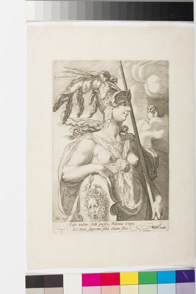 Minerva (gravering) av Jan Saenredam
