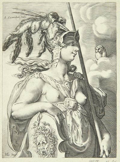 Pallas av Jan Saenredam