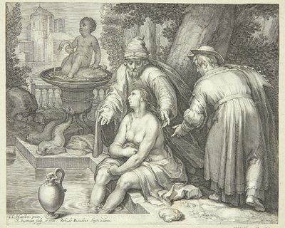 Susanna og de eldste av Jan Saenredam
