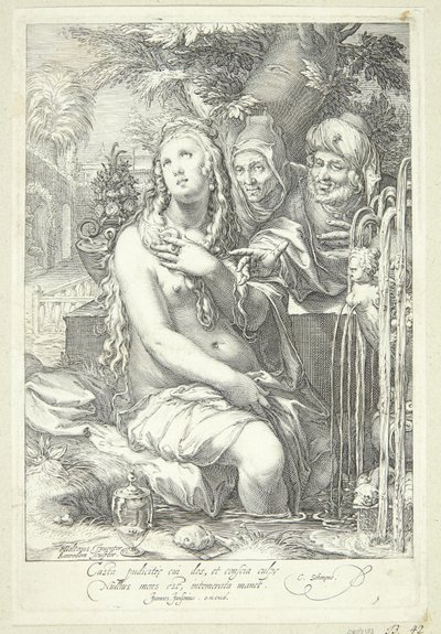Susanna og de eldste av Jan Saenredam