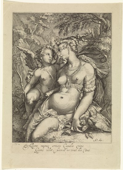 Venus forelsket av Jan Saenredam