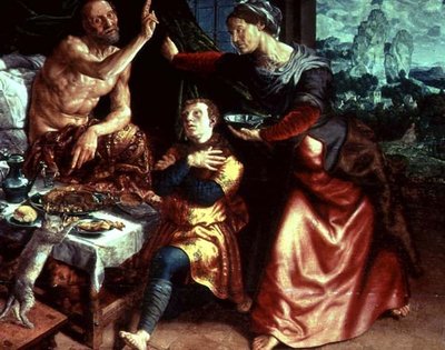 Isak velsigner Jakob av Jan Sanders van Hemessen