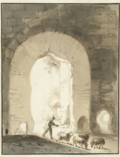 Hyrde i ruin av Jan Smees
