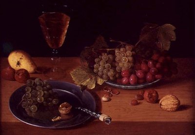 Stilleben (olje på kobber) av Jan Soreau