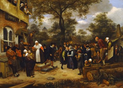 Landsbybryllup av Jan Steen