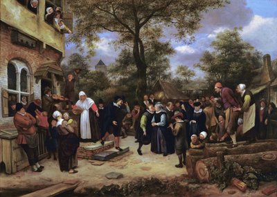 Landsbybryllup av Jan Steen