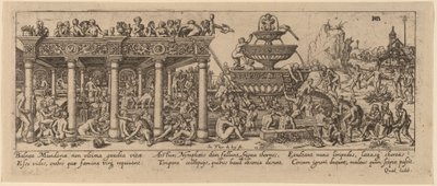 Ungdomskilde av Jan Theodor de Bry after Barthel Beham