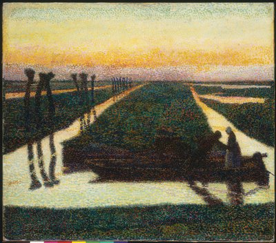 Pants In Waterland (olje på lerret) av Jan Toorop