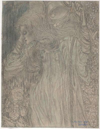 Drømmeren, 1897 av Jan Toorop