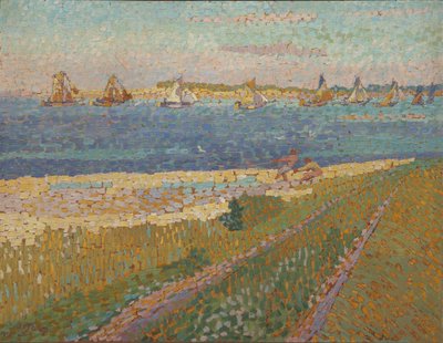 Schelde ved Veere, 1907 av Jan Toorop
