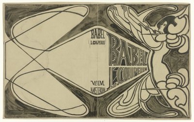 Banddesign for: Louis Couperus, Babel, 1901 av Jan Toorop
