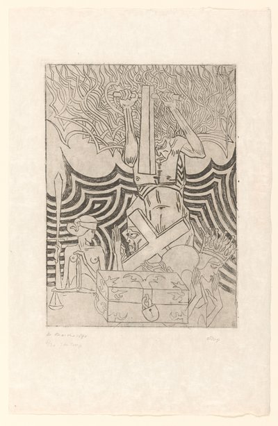 De Anarchie (original tittel på objekt) De Anarchist (original tittel) av Jan Toorop