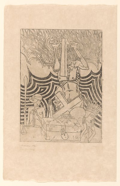 De Anarchie (original tittel på objekt) De Anarchist (original tittel) av Jan Toorop