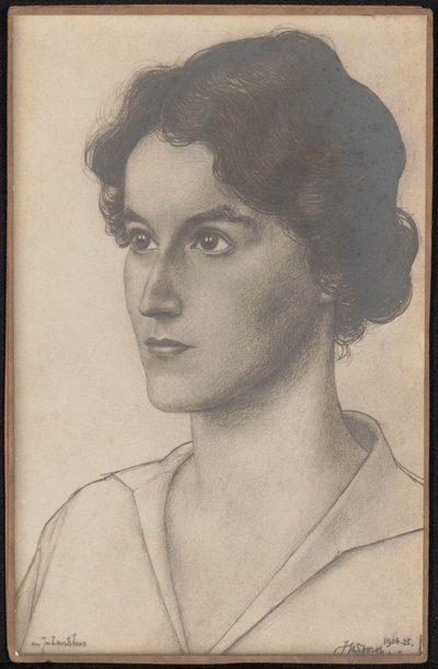 Fotogjengivelse til Jenny Kraft av Jan Toorop