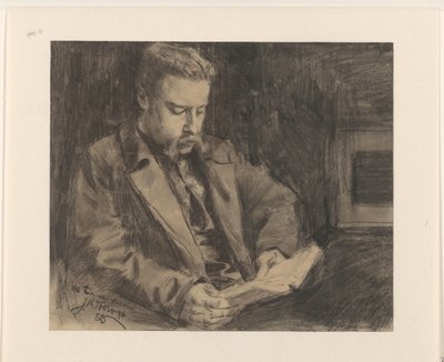 Portrett av Engelbert van Bevervoorde, slottsvokter av Muiden av Jan Toorop