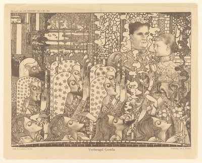 Delighted Gouda (original tittel på objekt) av Jan Toorop