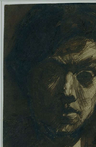 Selvportrett av maleren Jan Toorop av Jan Toorop
