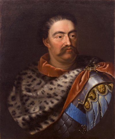 Portrett av John III Sobieski 1629-1696, konge av Polen og storhertug av Litauen av Jan Tricius