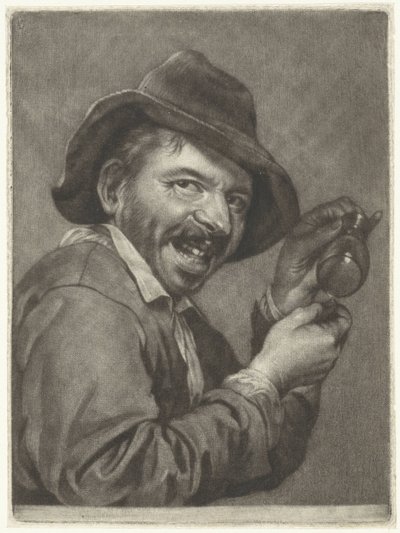 Man with an Empty Glass (The Taste) The Five Senses (serietittel) av Jan Verkolje (I)
